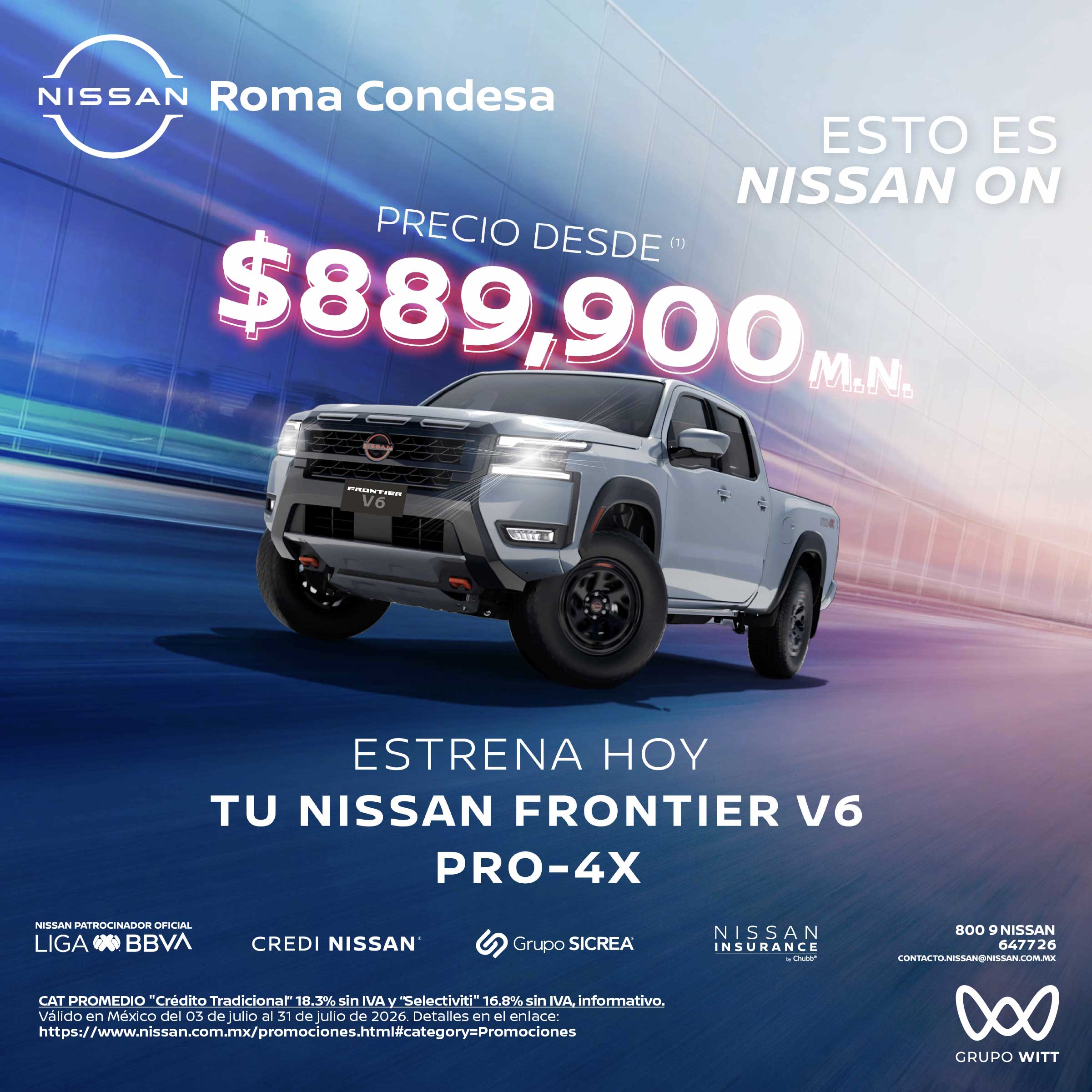 NISSAN FRONTIER V6 PRO-4X